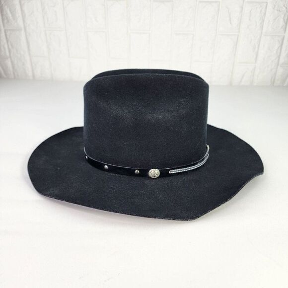 Eddy Bros Cowboy Hat Size 7 1/4 Rogo II Wool Long Oval Western Hats - Picture 5 of 10